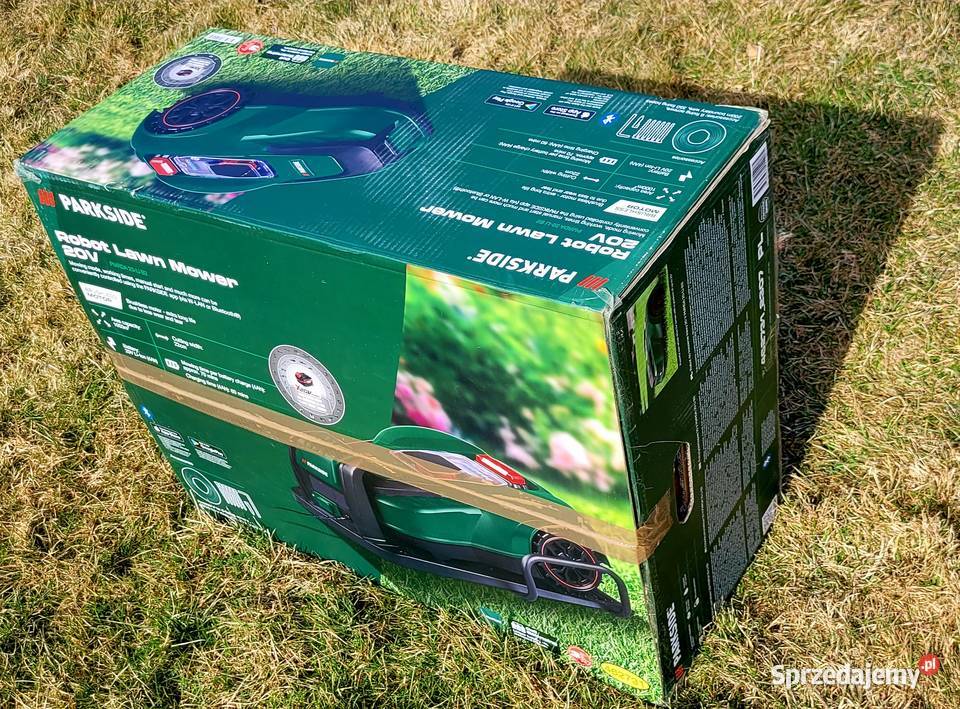 Nowa kosiarka robot Parkside PMRDA 20Li B2 garaż dolnośląskie Wrocław
