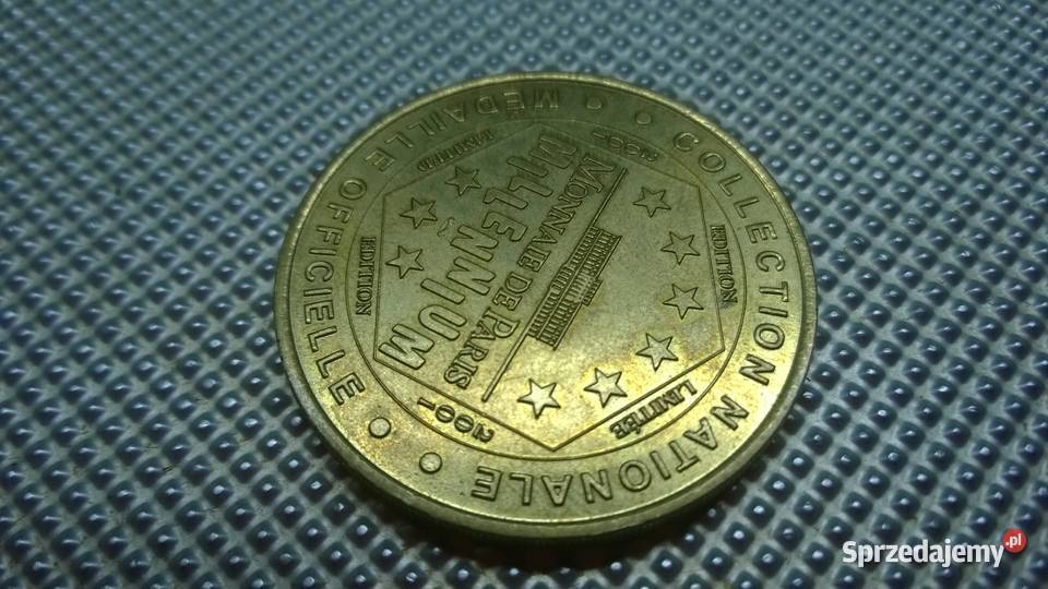 moneta turystyczna Francja Monnaie de Paris Warszawa