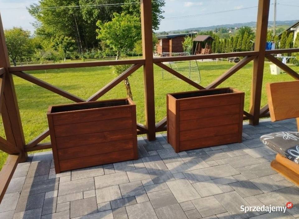 Skrzynia donica ogrodowa Tyczyn sprzedam