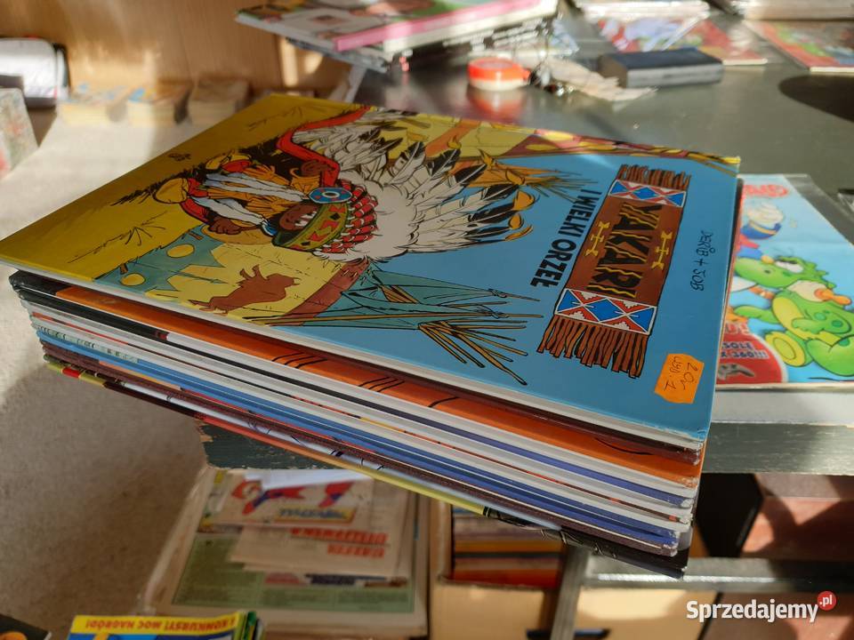 Zestaw komiksów 9 albumów polskie wydania Komiksy