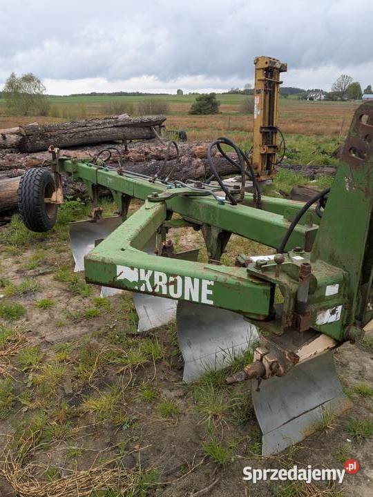 Pług wahadłowy krone 5 skibowy Sieciemin