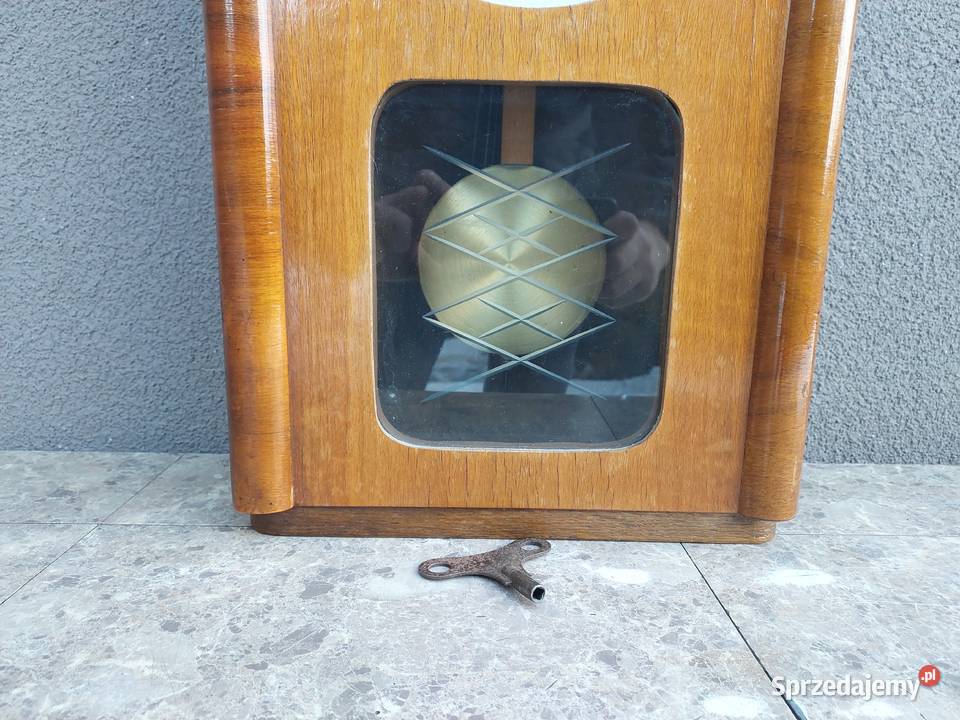 156 Stary zegar ścienny Metron 1960r PRL sprawny Pozostałe Tczew