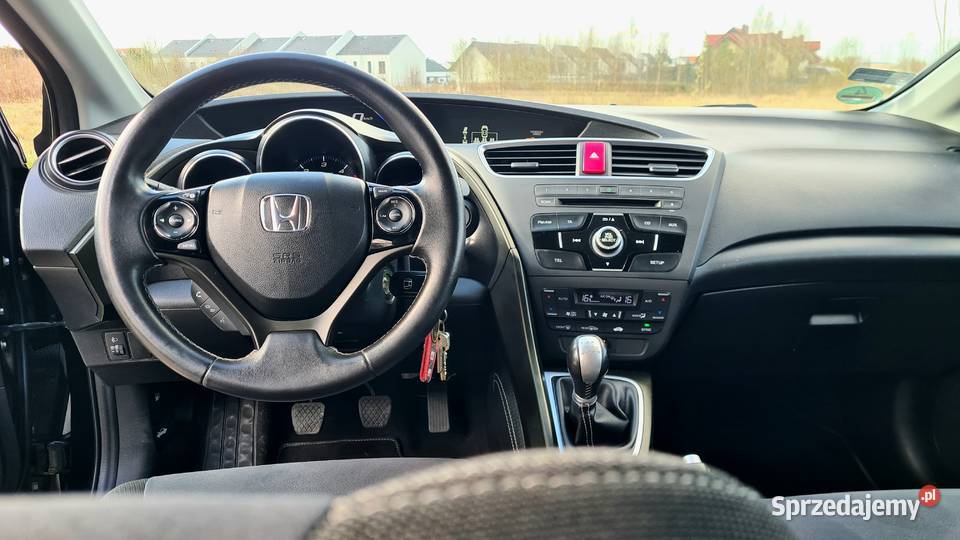 Honda Civic IX 16 Tourer 2014 Black Olsztyn