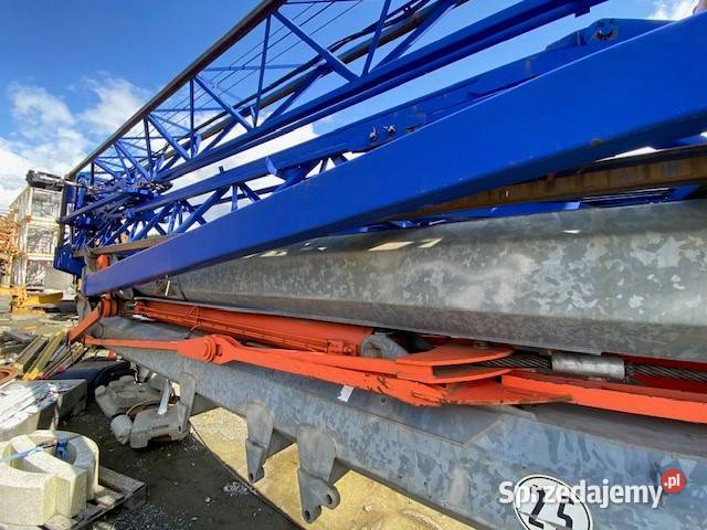 Żuraw szybkomontujący dźwig budowalny Potain Ligota Piękna