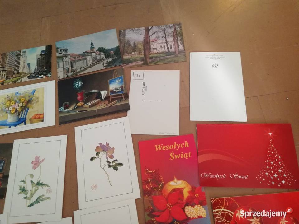 Pocztówki z lat PRL Pocztówki i karty telefoniczne Warszawa