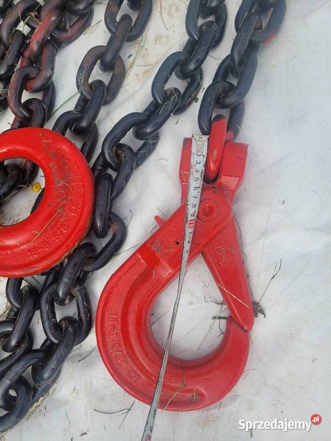 Zawiesie łańcuchowe 4 cięgnowe 25 ton 8 metra Jagodnia sprzedam