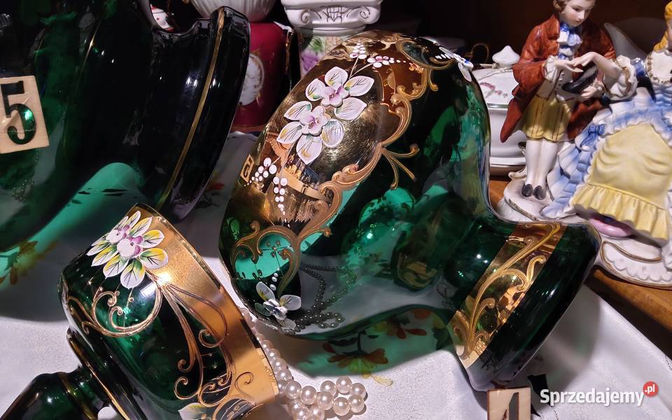 Bohemia CzehoSlovakia zestaw owocarek Poznań