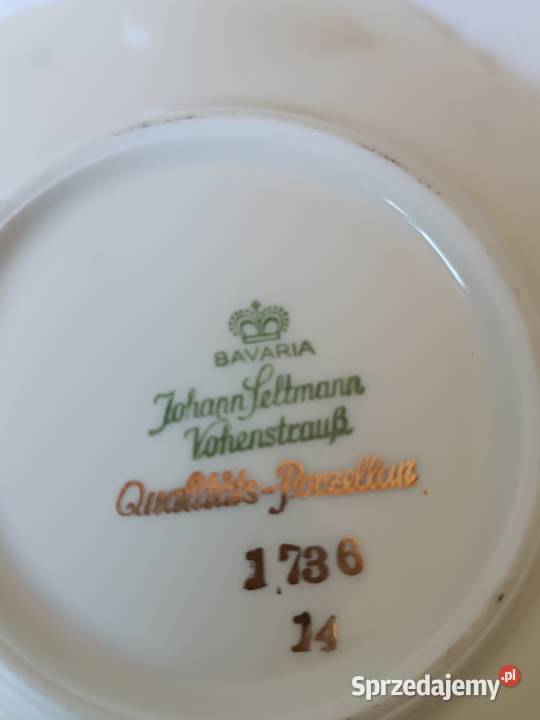 Filiżanka mokka Seltmann Vohenstraus małopolskie Gorlice