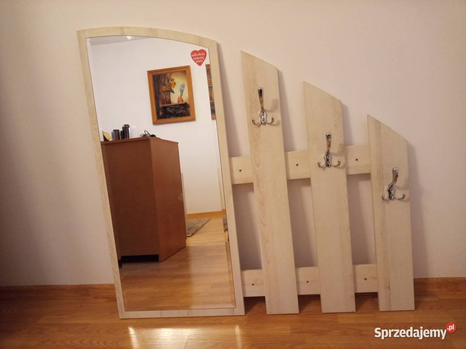 Szafka do przedpokoju z siedziskiem szare drewno Pyrzyce