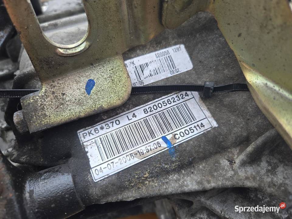 SKRZYNIA BIEGÓW RENAULT MASTER II 25 DCI PK6370 sprzedam