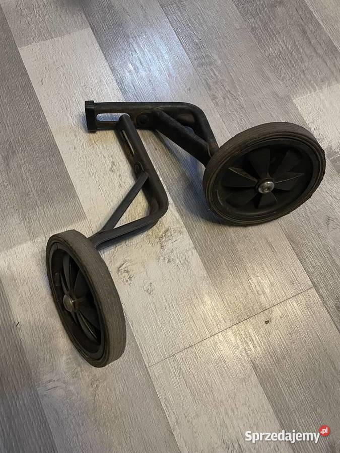Różowobiały rower 16 kółka wspomagające nóżka Kraków