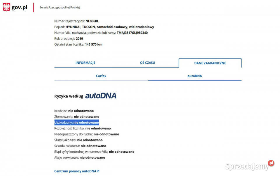 Hyundai Tucson Automat Bogato Wyposażony III warmińsko-mazurskie Elbląg sprzedam