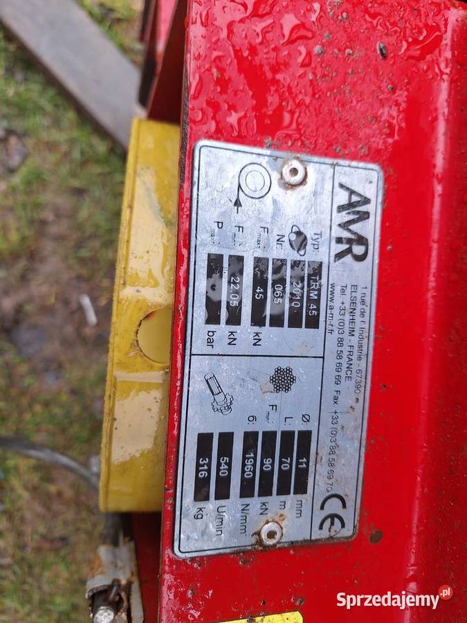 wyciągarka leśna Kojszówka