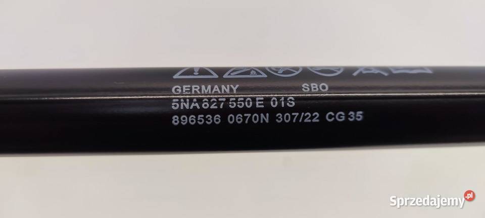 VW TIGUAN II SIŁOWNIK KLAPY BAGAŻNIKA LEWY