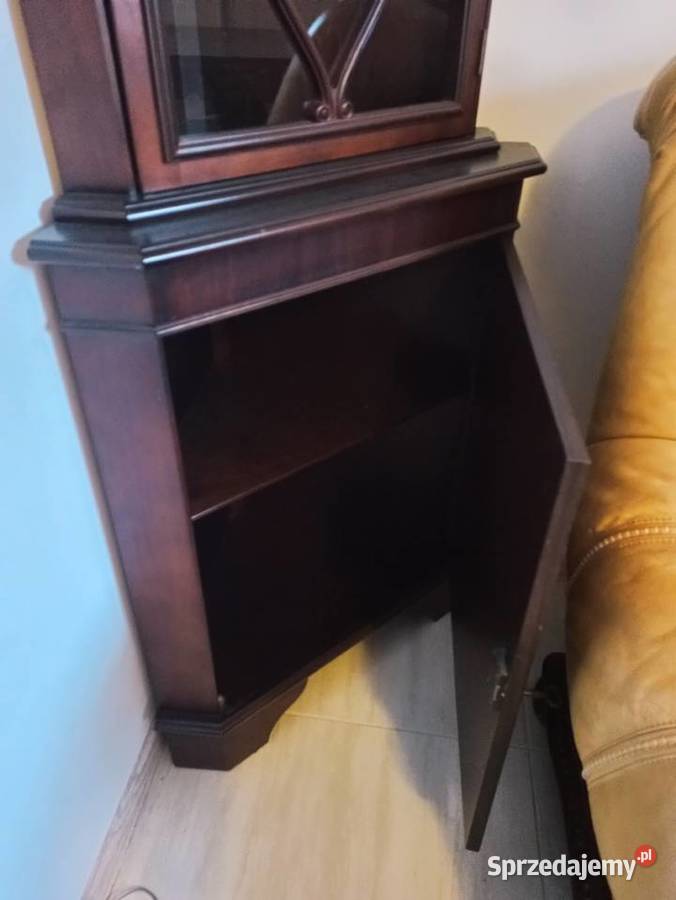 SUPER STAN Witryna narożna Antyk szklana Siedlce