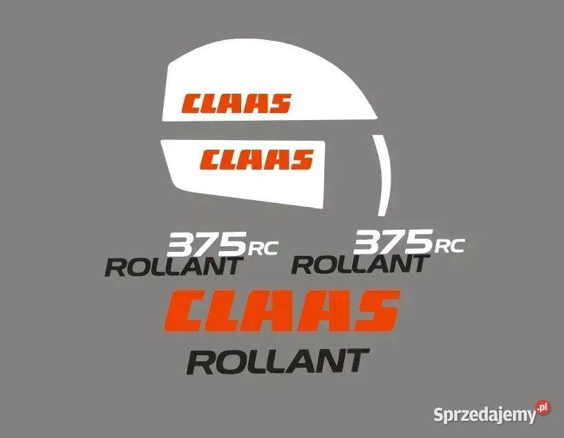 Naklejki naklejka oklejenie CLAAS ROLLANT 375 RC Karoseria Janików