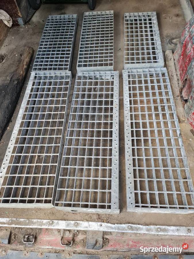 Schodek Podest Metalowy Ażurowy 3x80 3x65x25 x7 Skawina