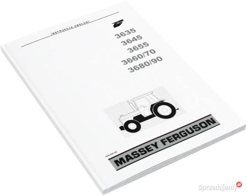 MF 9407 Massey Ferguson Instrukcja katalog Pozostałe wielkopolskie sprzedam