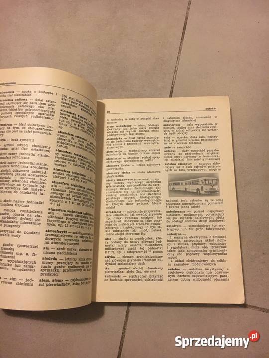 Ilustrowany słownik techniczny WNT 1978 Unikat wielkopolskie Leszno