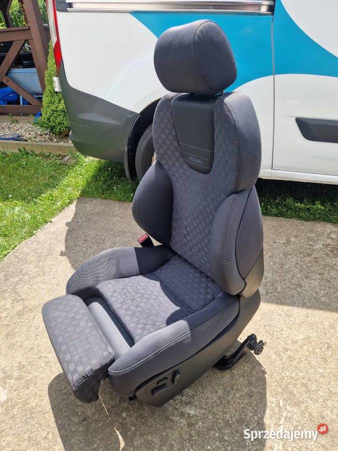 Fotele ortopedyczne RECARO AUDI A6 C5 welur Korzenna