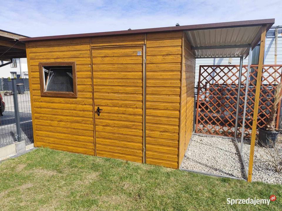 Złoty Dąb Garaż BlaszanySchowek Narzędziowy 3m2 Przysucha