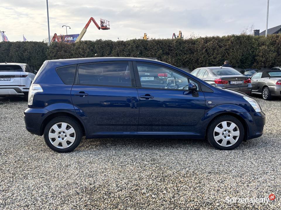 Toyota Corolla Verso relingi dachowe śląskie Paniówki