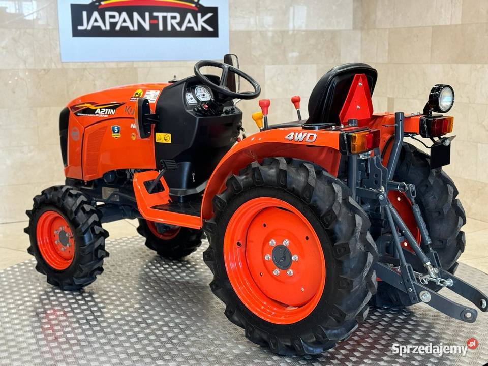 Nowa KUBOTA A211N Traktorek 4x4 Idealny do Radomsko