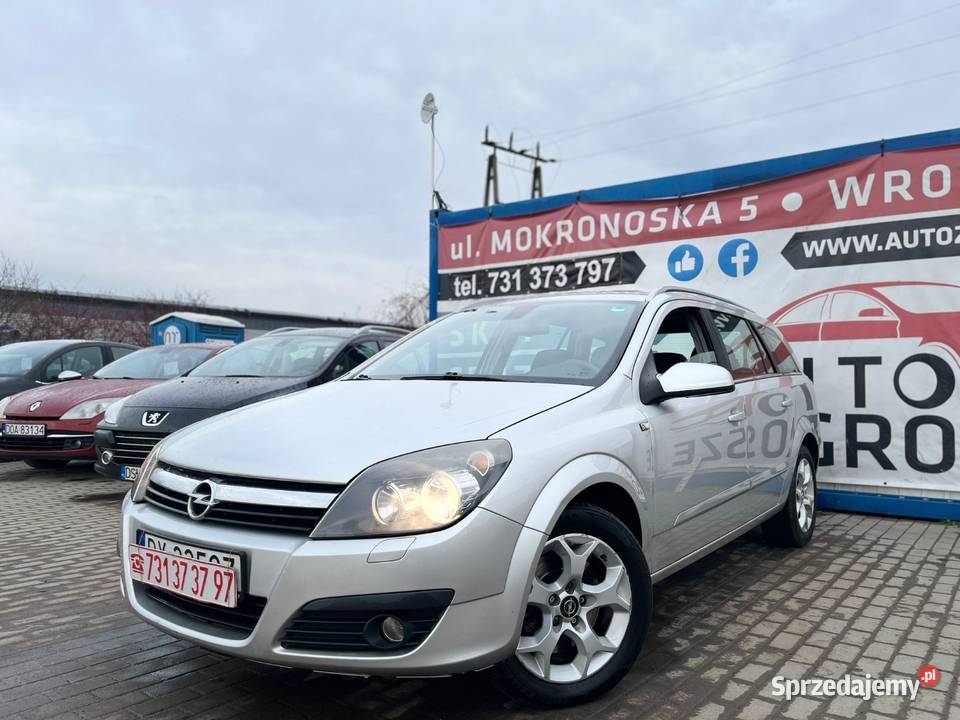 Opel Astra 19 Diesel 2006 Alufelgi Trmpomat Wrocław