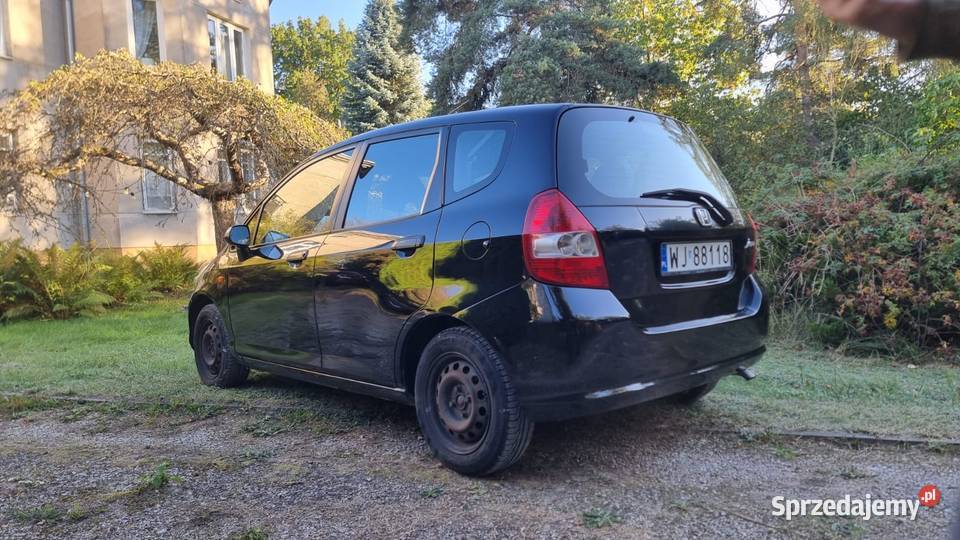 Honda Jazz 14 83 Benzyna 2010 jeden właściciel mazowieckie Warszawa