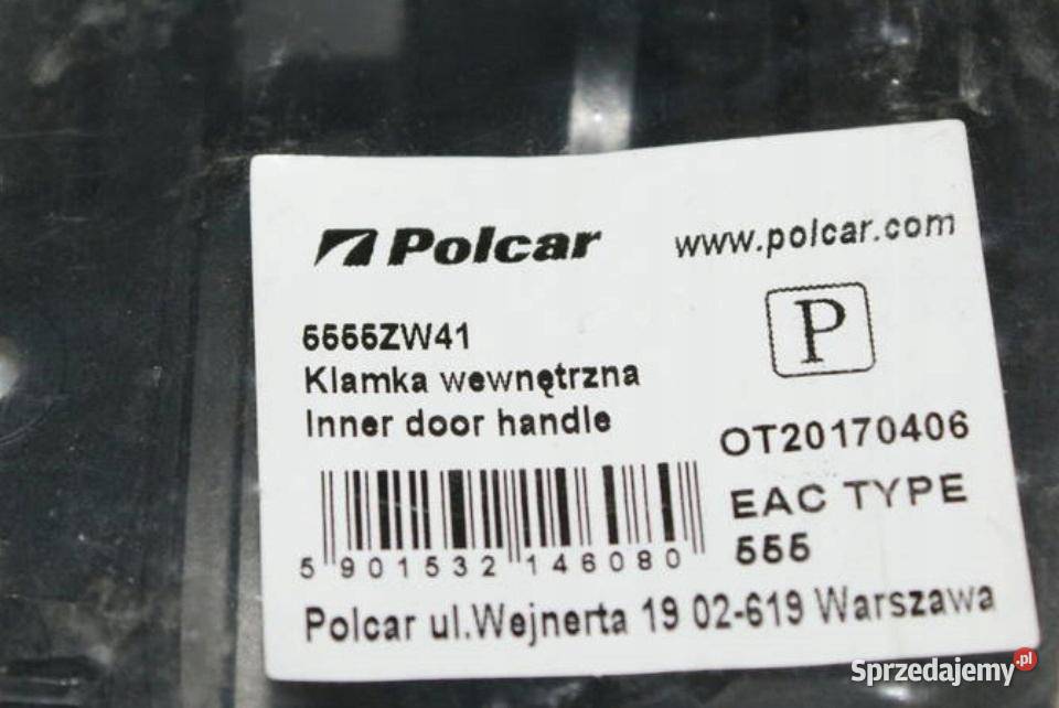 KLAMKA WEWNĘTRZNA LEWA FIAT DUCATO 20012011 osobowe Klamki wewnętrzne