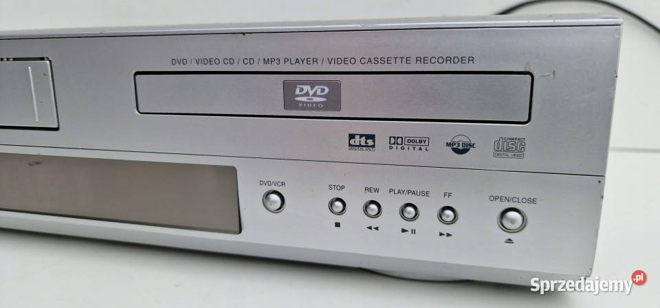 Kombo Daewoo 6HEAD DVD VIDEO CD MP3 VCR SD7400 wielkopolskie Międzychód sprzedam