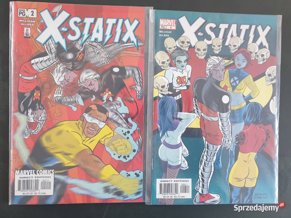 XStatix 8 oryginalnych komiksów Marvel USA XMen Komiksy Gdynia