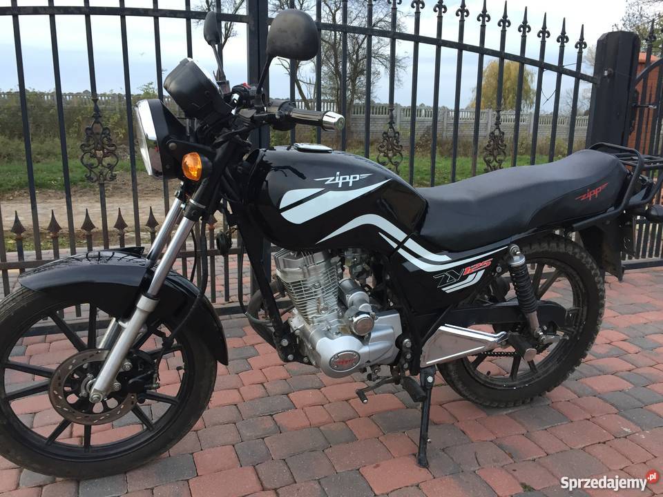 Zipp ZV125 Stan Nowy 3500 Przebiegu OKAZJA nieuszkodzony Zipp Golczewo