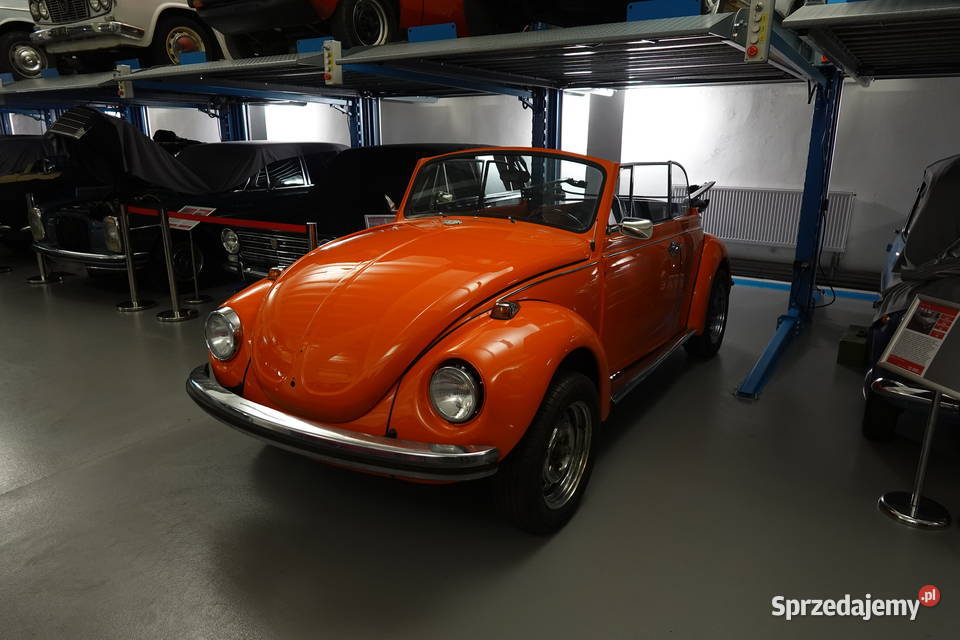 Garbus Cabrio Karmann z 1972 roku oryginalne 2/3 Zgierz sprzedam