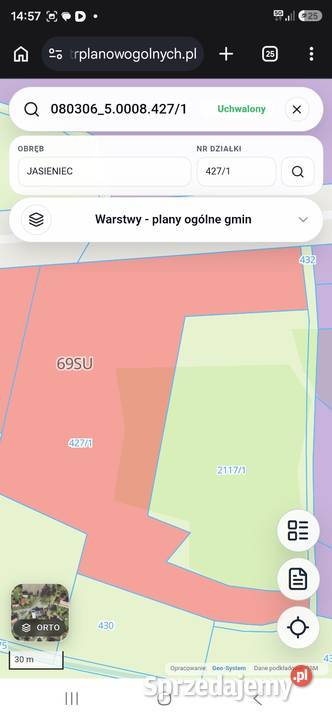 Działka Inwestycyjna 176 ha DK92 Ogrodzona Prąd lubuskie Trzciel
