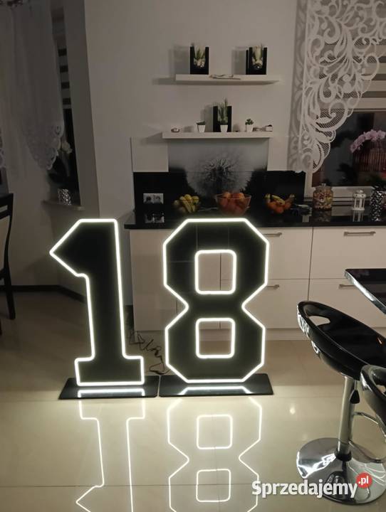 Cyfry LED neon Taśmy LED łódzkie Sieradz