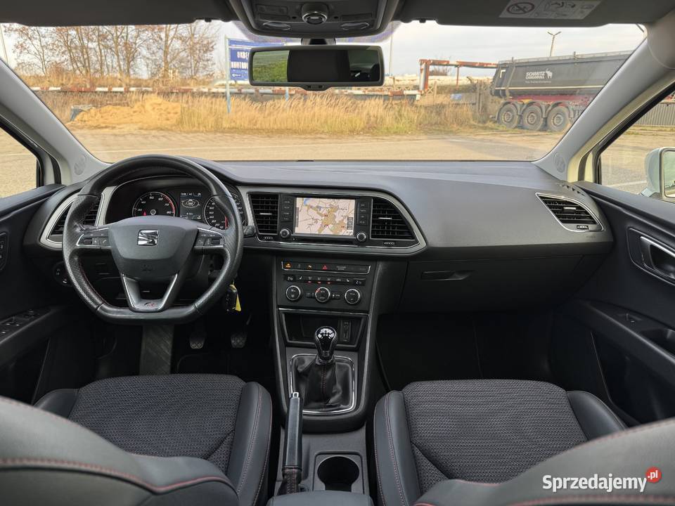 Seat Leon FR 14 BENZYNA Nawigacja Ledy Tempomat wielkopolskie