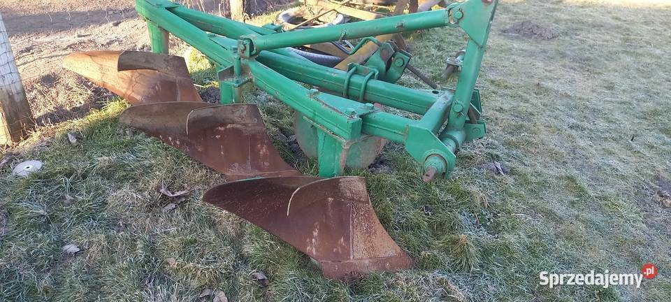 Sprzedam pług 3skibowy duży Grudziądz stan Wilkowa sprzedam