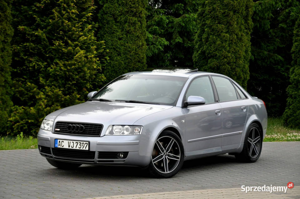 Audi A4 24i V61702xSLineSkóryFotele mazowieckie Ostrów Mazowiecka