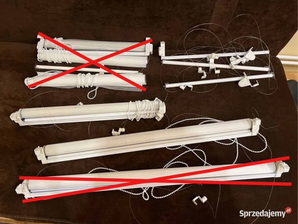 Białe rolety okienne dzieńnoc 72 i 50 Stalowa Wola