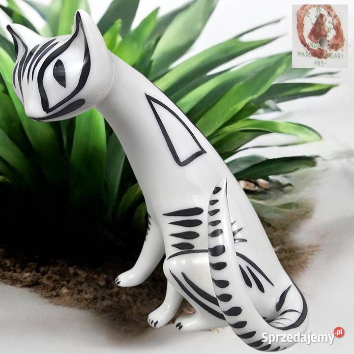 Kot Art Deco Hollohaza Istvan Torma pikas lata Warszawa