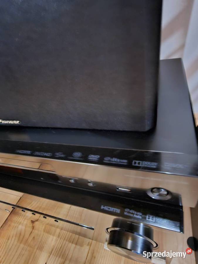 Kino domowe Pioneer VSX 322 K BluRay BDP 150 K Amplitunery