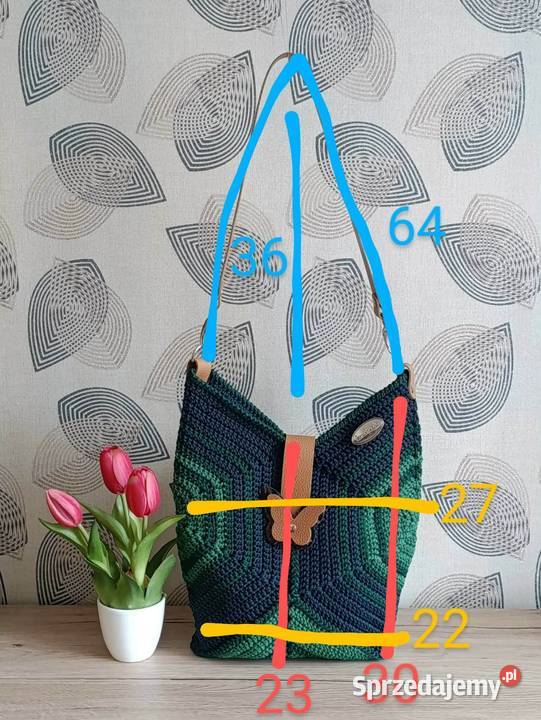 Torebka na ramię Handmade Moda i Styl Chełm sprzedam