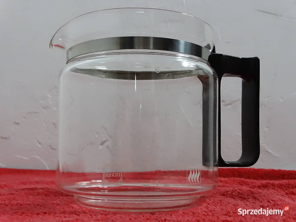 Dzbanek szklany KRUPS SCHOTT do ekspresu 1L Biłgoraj sprzedam