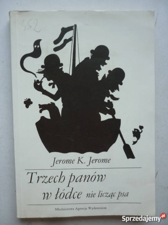 TRZECH PANÓW W LÓDCE NIE LICZĄC PSA JEROME humor, parodia, satyra sprzedam