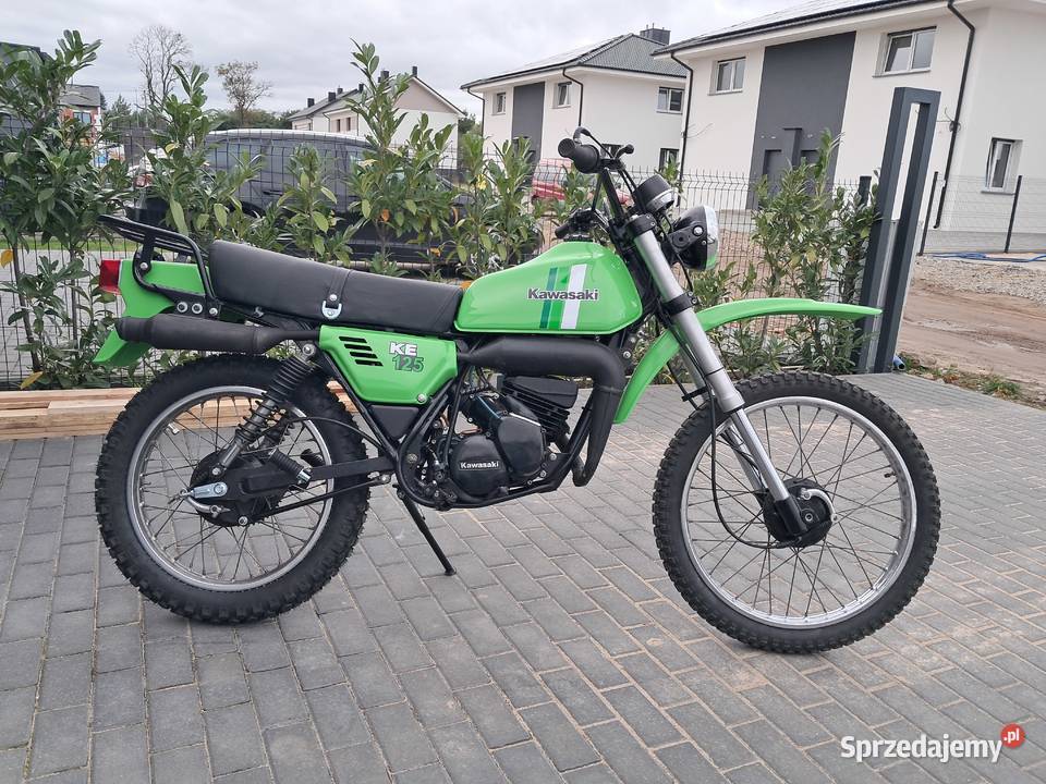 Kawasaki KE125 81 wielkopolskie Rokietnica
