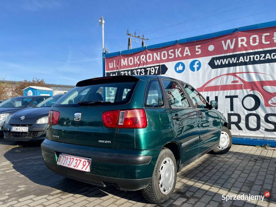 Seat Ibiza 14 BenzynaPolski SalonKsiążka Wrocław