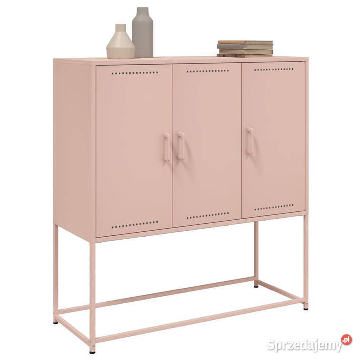 Szafka różowa 1005x39x107 stal WM846537 Dom i Ogród Warszawa