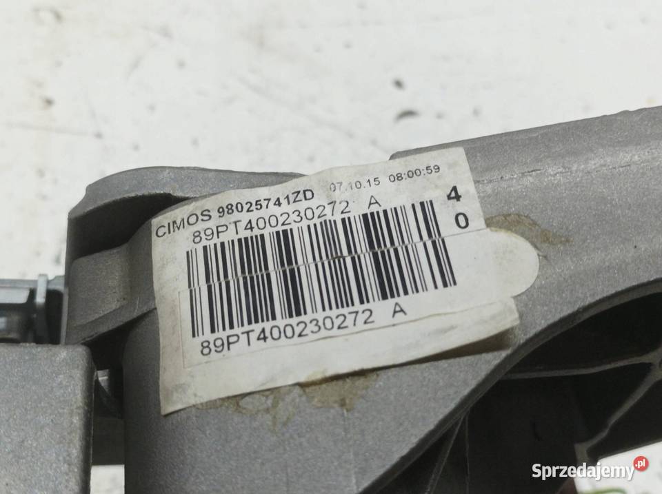 DŹWIGNIA HAMULCA RĘCZNEGO 98025741ZD Peugeot 308 osobowe