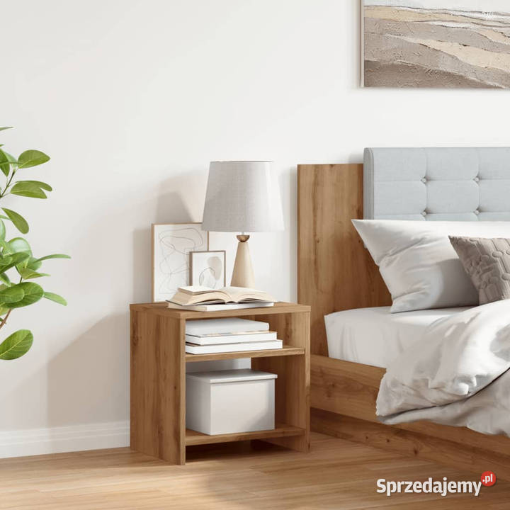 Szafka nocna dąb artisian 40x30x40 materiał mazowieckie